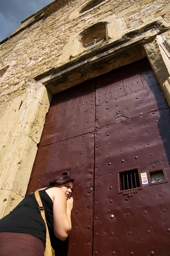 At the Door