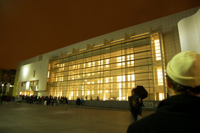 MACBA by Night
