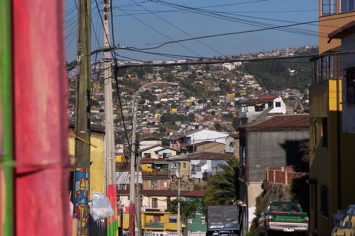 The Streets of Valparaiso