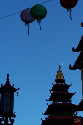 Moon in Chinatown