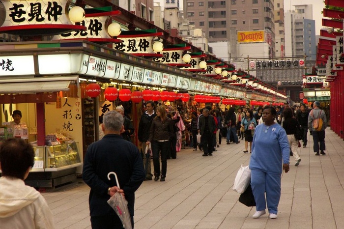 Tokyo Tourist in Blue