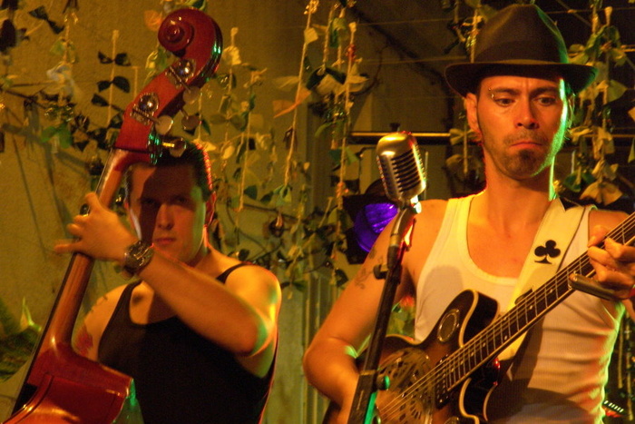 Double Bass and Guitar