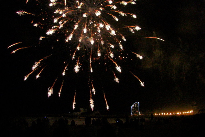 Barceloneta Fireworks