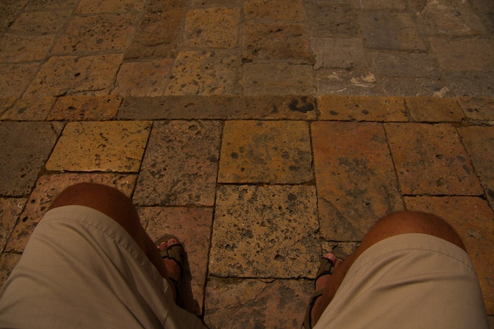 Knees And Pavement