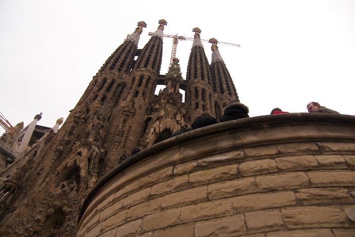 Sagrada Tourists